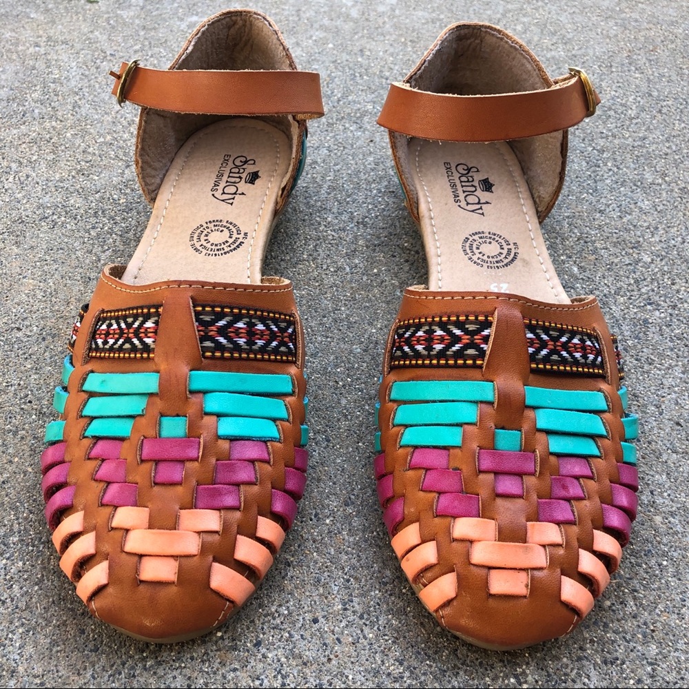 Women's Multicolor Sandals - Picture 2 of 6